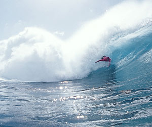 Body Surfing Champion Mike Stewart